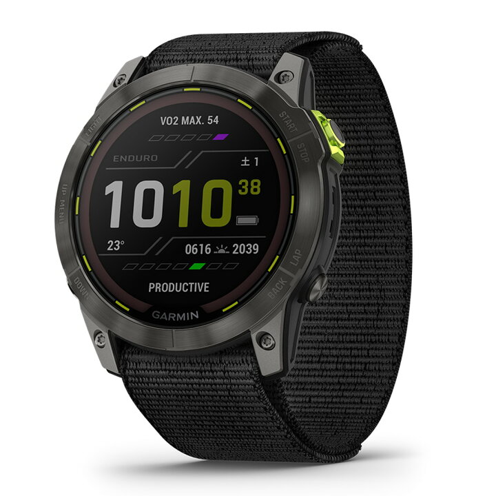 楽天市場】ガーミン（GARMIN）Enduro 2 Dual Power Black Carbon Gray 