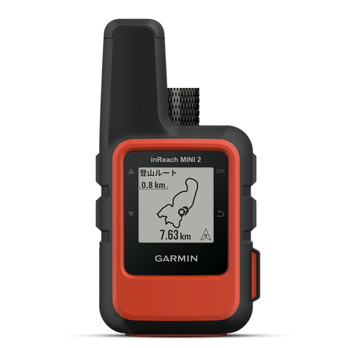 楽天市場】ガーミン（GARMIN）inReach Mini 2 Flame Red ハンディGPS 