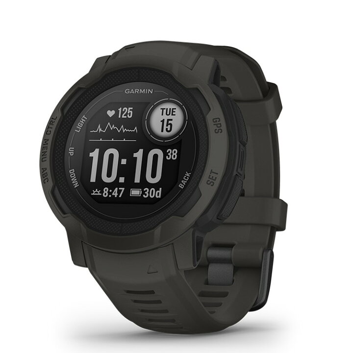 楽天市場】ガーミン（GARMIN） Instinct 2 Graphite Suica対応  
