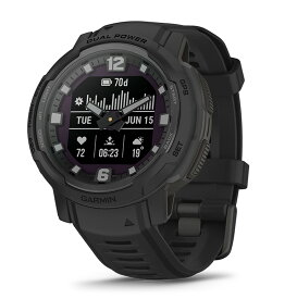 ガーミン（GARMIN）Instinct Crossover Dual Power Tactical Edition Black Suica対応 GPS スマートウォッチ【日本正規品】