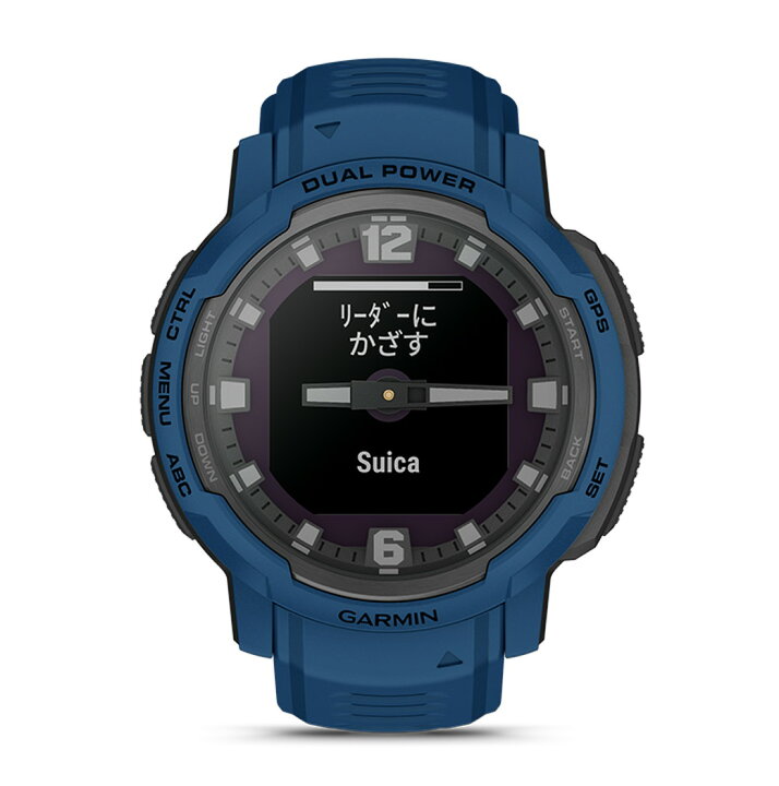 楽天市場】ガーミン（GARMIN）Instinct Crossover Dual Power Tidal 