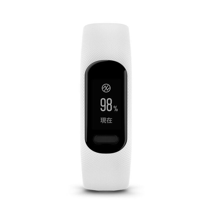 楽天市場】ガーミン（GARMIN） vivosmart 5 White S/M バンド型 