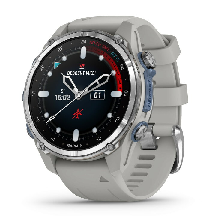 楽天市場】ガーミン（GARMIN） Descent Mk3s Steel/Fog Gray  