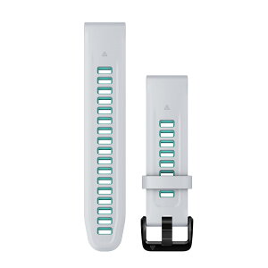 K[~iGARMINj Fenix7S Pro/epix Pro 42mm Ή QuickFit poh 20mm Whitestone/Aqua y{Kiz