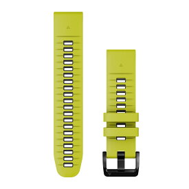 ガーミン（GARMIN） Fenix7 Pro/epix Pro 47mm 対応 QuickFit 交換用バンド 22mm Electric Lime/Graphite 【日本正規品】