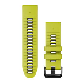 ガーミン（GARMIN） Fenix7X Pro/epix Pro 51mm 対応 QuickFit 交換用バンド 26mm Electric Lime/Graphite 【日本正規品】