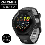 ガーミン GARMIN スマートウォッチ Forerunner 265 Music GPSランニングウォッチ Black 【日本正規品】