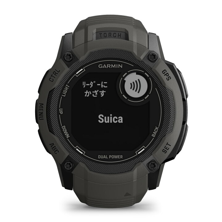 楽天市場】ガーミン（GARMIN）Instinct 2X Dual Power Graphite 