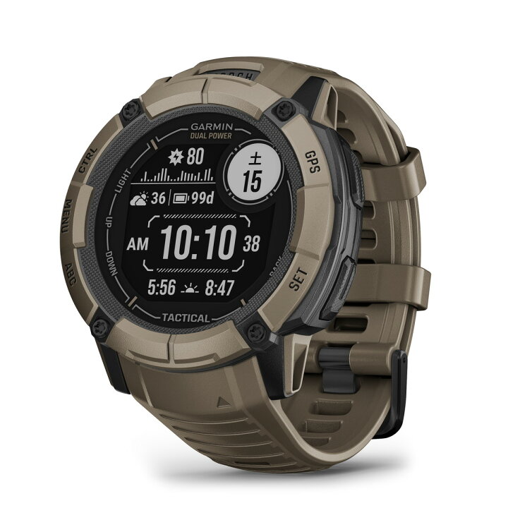 楽天市場】ガーミン（GARMIN） Instinct 2X Dual Power Tactical 