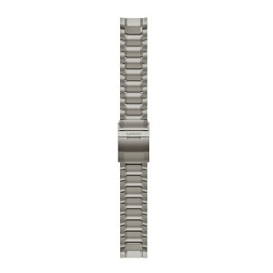 K[~iGARMINjMARQ Aviator (GEN 2) poh QuickFit 22mm Swept-Link PVD Titanium Bracelet y{Kiz