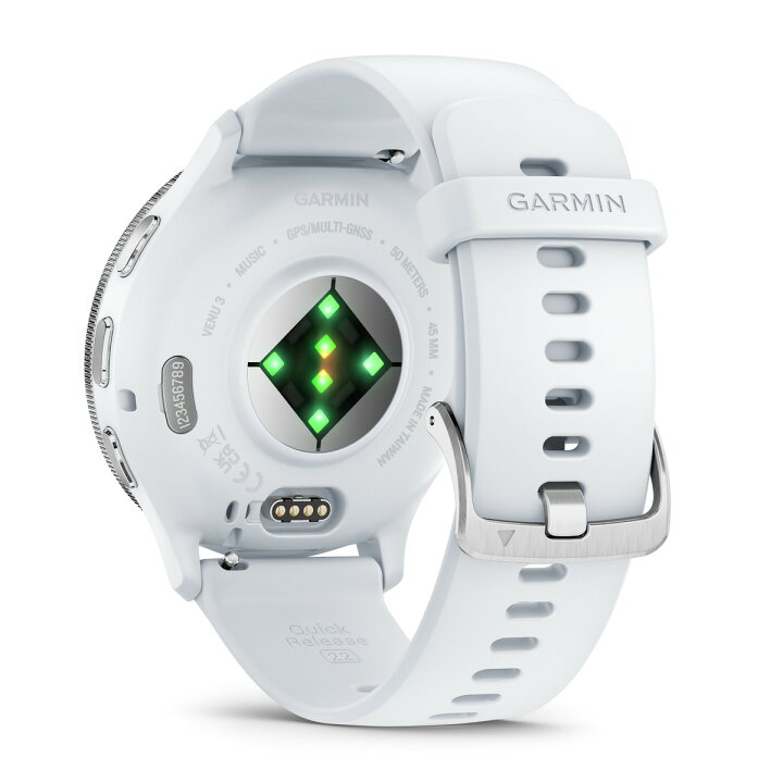 楽天市場】ガーミン（GARMIN）Venu 3 Whitestone / Silver AMOLED  