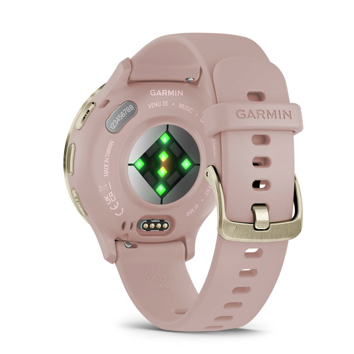 楽天市場】ガーミン（GARMIN）Venu 3S Pink Dawn / Peach Gold AMOLED 