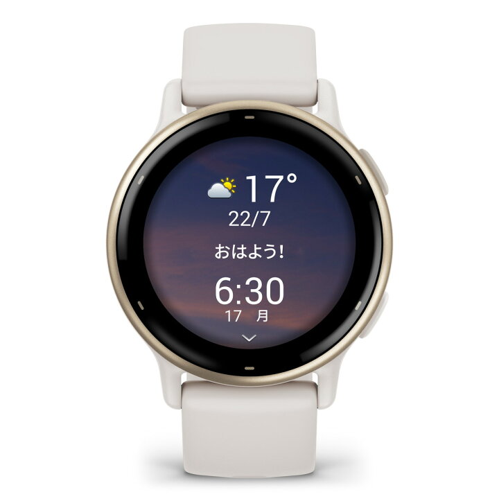 楽天市場】ガーミン（GARMIN）vivoactive 5 Ivory / Cream Gold 【日本 