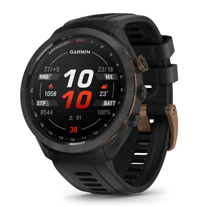 楽天市場】ガーミン(GARMIN) Approach S70 47mm Black Bronze Edition 