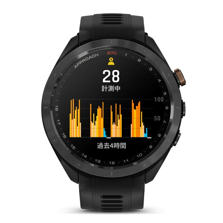 楽天市場】ガーミン(GARMIN) Approach S70 47mm Black Bronze Edition 