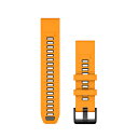 ガーミン(GARMIN) QuickFit F8 22mm Spark Orange / GraphiteFenix8 47mmサイズ対応【日本正規品】