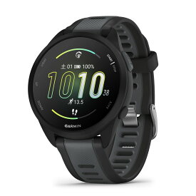 ガーミン(GARMIN) Forerunner 165 BlackGray ランニングGPSウォッチ Android/iOS対応 Suica機能搭載 AMOLEDディスプレイ【日本正規品】