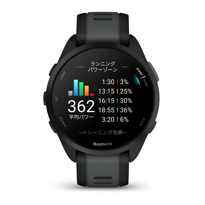 楽天市場】ガーミン(GARMIN) Forerunner 165 BlackGray ランニングGPS 