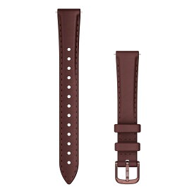 ガーミン（GARMIN） Quick Release バンド 14mm Mulberry Leather / Dark Bronze Lily対応交換用バンド【日本正規品】