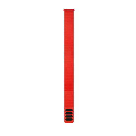 ガーミン(GARMIN) UltraFit 2 Nylon Strap 22mm Red Fenix8 47mmサイズ対応【日本正規品】