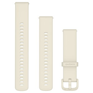 GARMIN(�K�[�~��) Quick Release �o���h 20mm Bone / vivoactive 6 �y���{���K�i�z