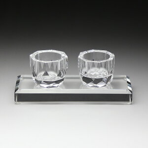 【期間限定 P2倍】ペットメモリアル ガラス仏器セット 仏壇 仏具 具足 ガラス 新生活 ガラス製 仏器 具足 キレイ 綺麗 ガラス仏器セット 熟練の職人が手作業でカット 美しい仏具 ガラス製 仏