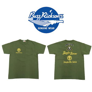 �y BUZZ RICKSON'S / BR79047 �z �y �o�Y���N�\���Y / S/S POCKET T-SHIRT 5th. BOMB. GROUP �z �����Y T�V���c �g�b�v�X �|�P�b�g�t�� �I���[�u �A���J�W ���g��