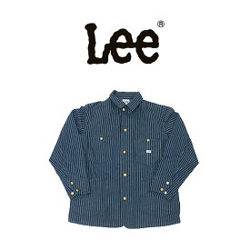 Lee リー メンズ ジャケット カバーオールジャケット デニムジャケット LT0659-204 ワークシャツ アメカジ カジュアル 綿100％ ストライプ 縦縞 ロコ