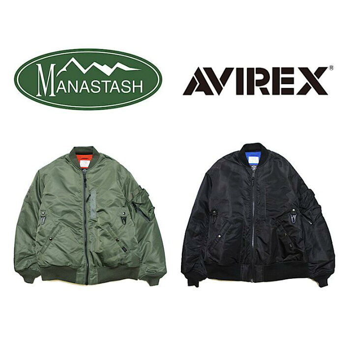 楽天市場】MANASTASH EXTRA MILE x AVIREX 7122060 マナスタッシュ 