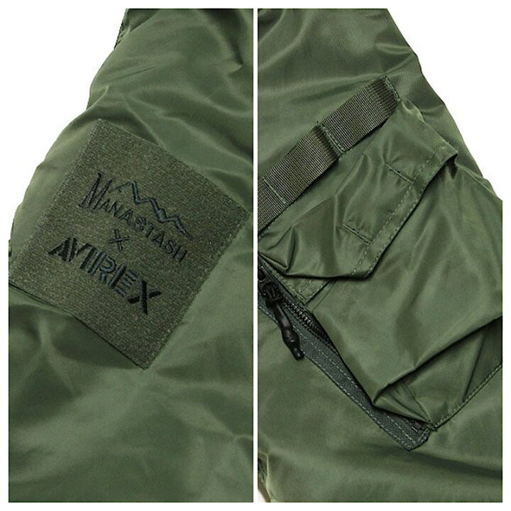 楽天市場】MANASTASH EXTRA MILE x AVIREX 7122060 マナスタッシュ 