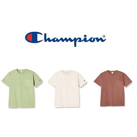 チャンピオン Champion メンズ Tシャツ 7oz ワンポイントロゴ T1011 ポケット付Tシャツ C5-V306 シャツ