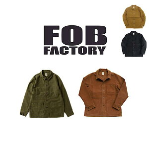 y FOB FACTORY / F2373 zy GtI[r[t@Ng[ / t` [XLWPbg z Y WPbg AE^[ 㒅 R[g I[u OLIVE uE BROWN KHAKI J[L BLACK ubN {