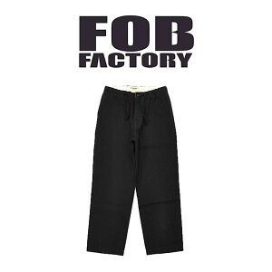 �y FOB FACTORY / F0508 �z �y �G�t�I�[�r�[�t�@�N�g���[ / DENIM TRACK PANTS �z �����Y �f�j�� �g���b�N�p���c �W�[���Y �W�[�p�� �C�[�W�[�p���c ���C�h ������� ���{��