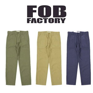 y FOB FACTORY / F0431 zy GtI[r[t@Ng[ / BAKER PANTS z Y pc xCJ[pc e[p[h Rbg x[W I[u JWA { Y{ {gX Vv