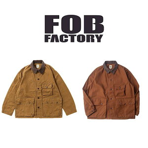 y FOB FACTORY / F2458 z y GtI[r[t@Ng[ / DUCK HUNTING JKT z Y WPbg AE^[ 㒅 JWA AJW {