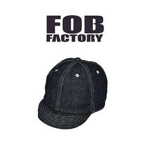 �y FOB FACTORY / F924 �z �y �G�t�I�[�r�[�t�@�N�g���[ / RAINMAN CAP �z �����Y �L���b�v �X�q ���C���}���L���b�v