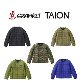 【 GRAMICCI × TAION / G2FU-J082-TG 】【 グラミチ タイオン コラボ / INNER JACKET 】 メンズ レディース ユニセックス インナージャケット ジャケット ダウンジャケット 上着 キャップ アウトドア