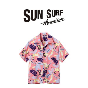 y SUN SURF / SS39423 zy TT[t / RAYON HAWAIIAN SHIRT gSHELL GINGERh z Y AnVc  Vc gbvX 㒅 Vc  nC bNX I[o[TCY