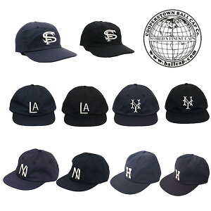 COOPERSTOWN BALL CAP �����Y ���f�B�[�X ���j�Z�b�N�X �N�[�p�[�Y�^�E���{�[���L���b�v �L���b�v �X�q ��� �l�C SF ���S MADE IN USA �A�����J�� �č��� NAVY BLACK