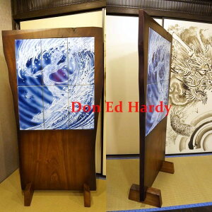 Don Ed Hardy h Gh n[fB[ M Surfing Devil mural tne@g戫 ǉ ǉ Ă Lc CeA u  a