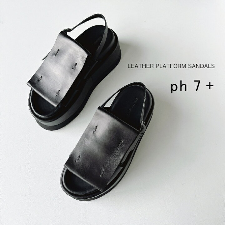 楽天市場】ph 7+ 【レザーサンダル P2S0187】 ピアッカセッテ レザー 