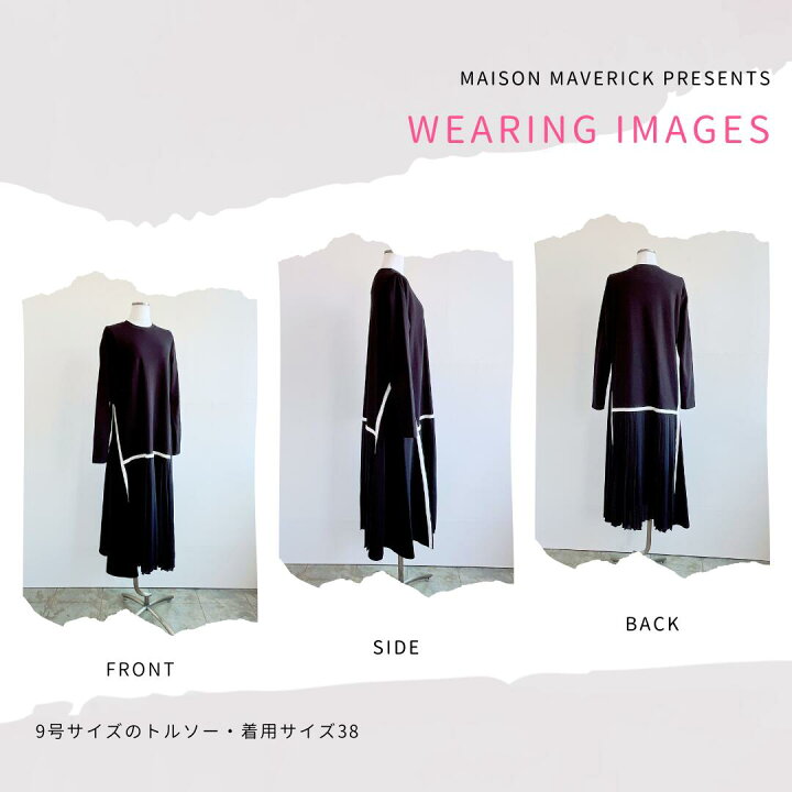 楽天市場】MAISON MAVERICK PRESENTS 【MM2423 one-piece 
