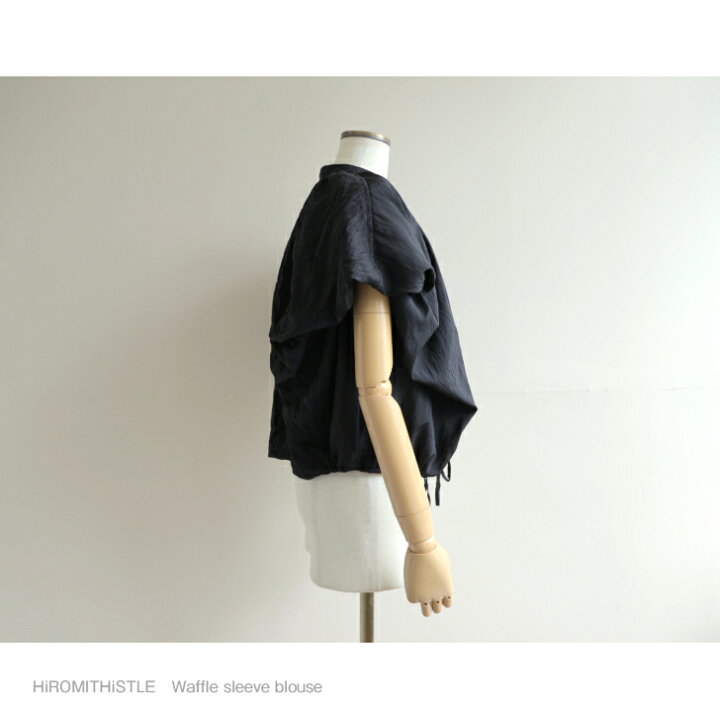 楽天市場】HiROMITHiSTLE 【Waffle sleeve blouse】 ヒロミシスル 