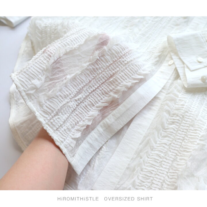 楽天市場】HiROMITHiSTLE 【Oversized shirt】 ヒロミシスル オーバー 