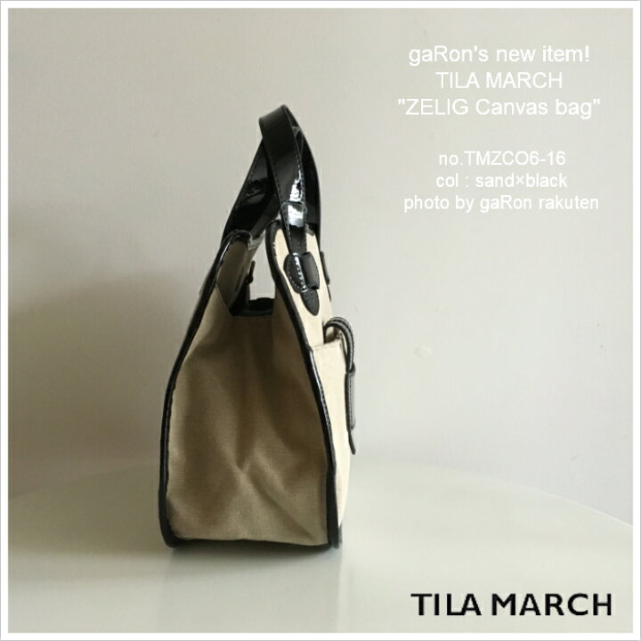 楽天市場】【TILA MARCH】【ZELIG Canvas bag S】ZELIG TOTE S CANVAS 
