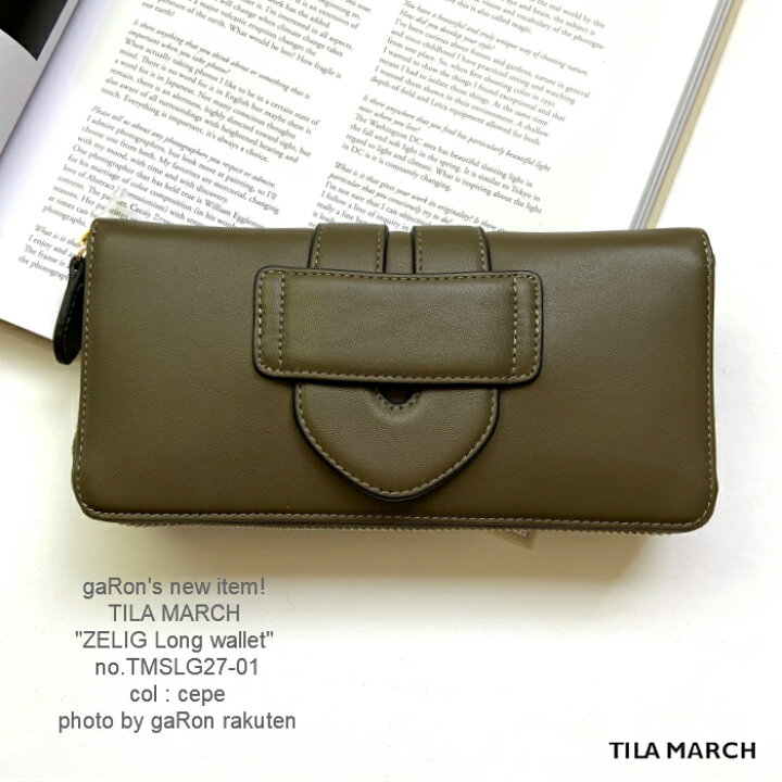 楽天市場】【TILA MARCH】【ZELIG LONG WALLET LEATHER】 送料無料 