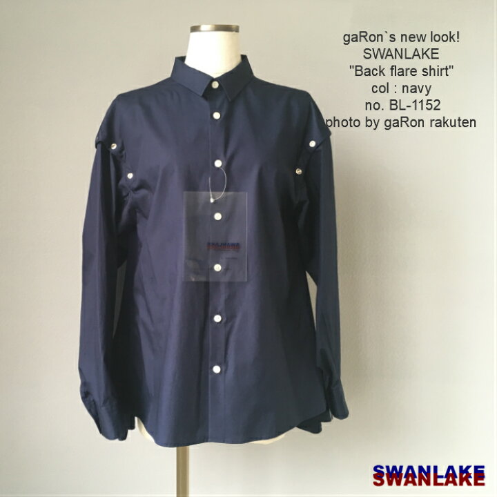楽天市場】【SWANLAKE】【Back flare shirt】スワンレイク バック 