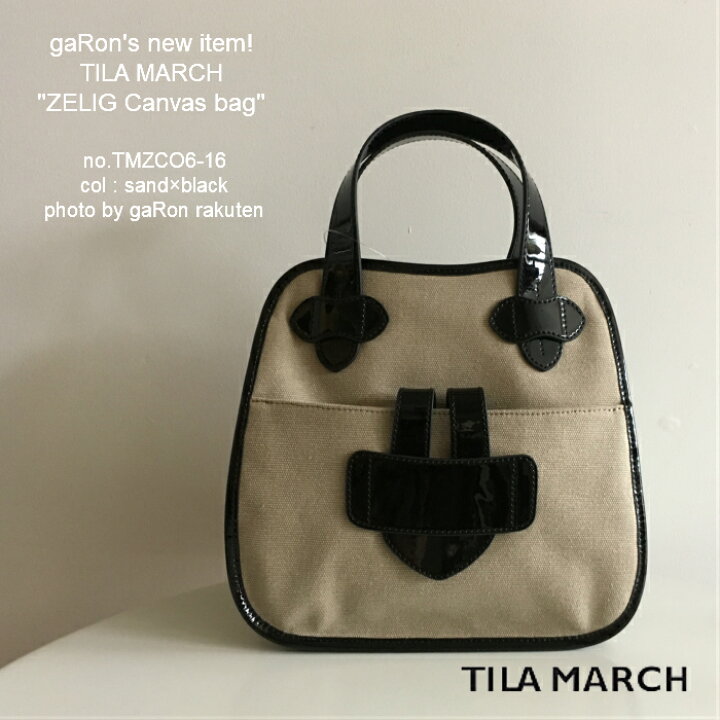 楽天市場】【TILA MARCH】【ZELIG Canvas bag S】ZELIG TOTE S CANVAS 
