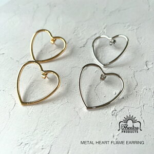 THEATRE PRODUCTS yMETALHEARTFLAME EARRINGEPIERCEz VA^[v_Nc ^n[gt[sAX CO n[g̃ANZT[ 傫߃sAX v[gɂ ւ̃v[g S[