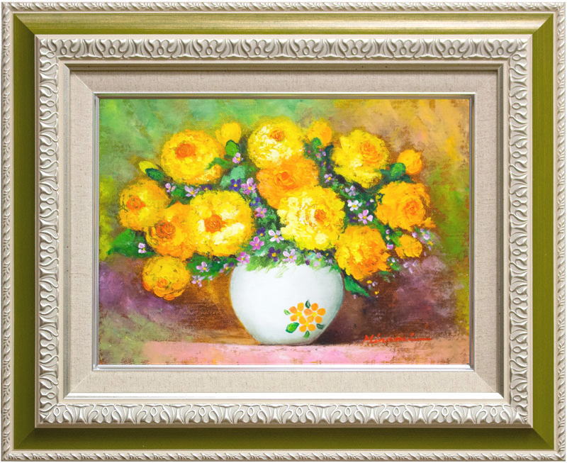 絵画 油絵 薔薇 f4の人気商品・通販・価格比較 - 価格.com